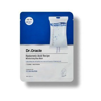 Dr. Oracle Hyaluronic Acid Recipe Moisturizing Blue Mask 1EA 2016 фото