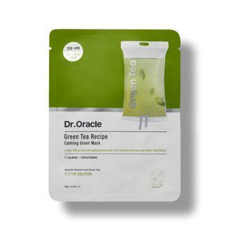 Dr. Oracle Green Tea Recipe Calming Green Mask 1EA 2017 фото